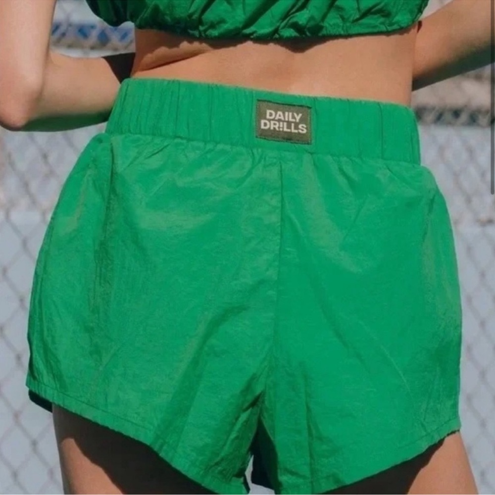 Daily Drills Women's Green Shorts